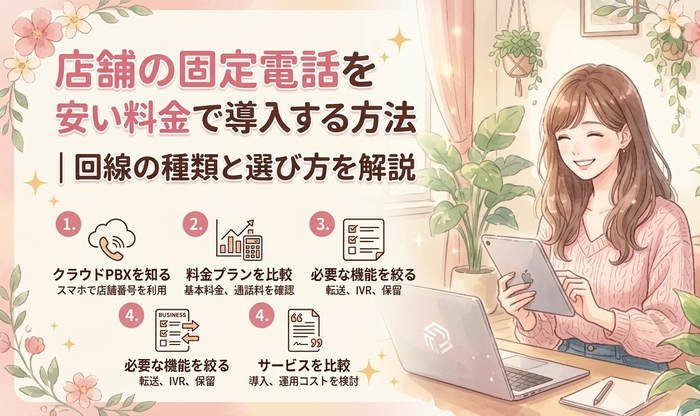 店舗 固定電話 安い